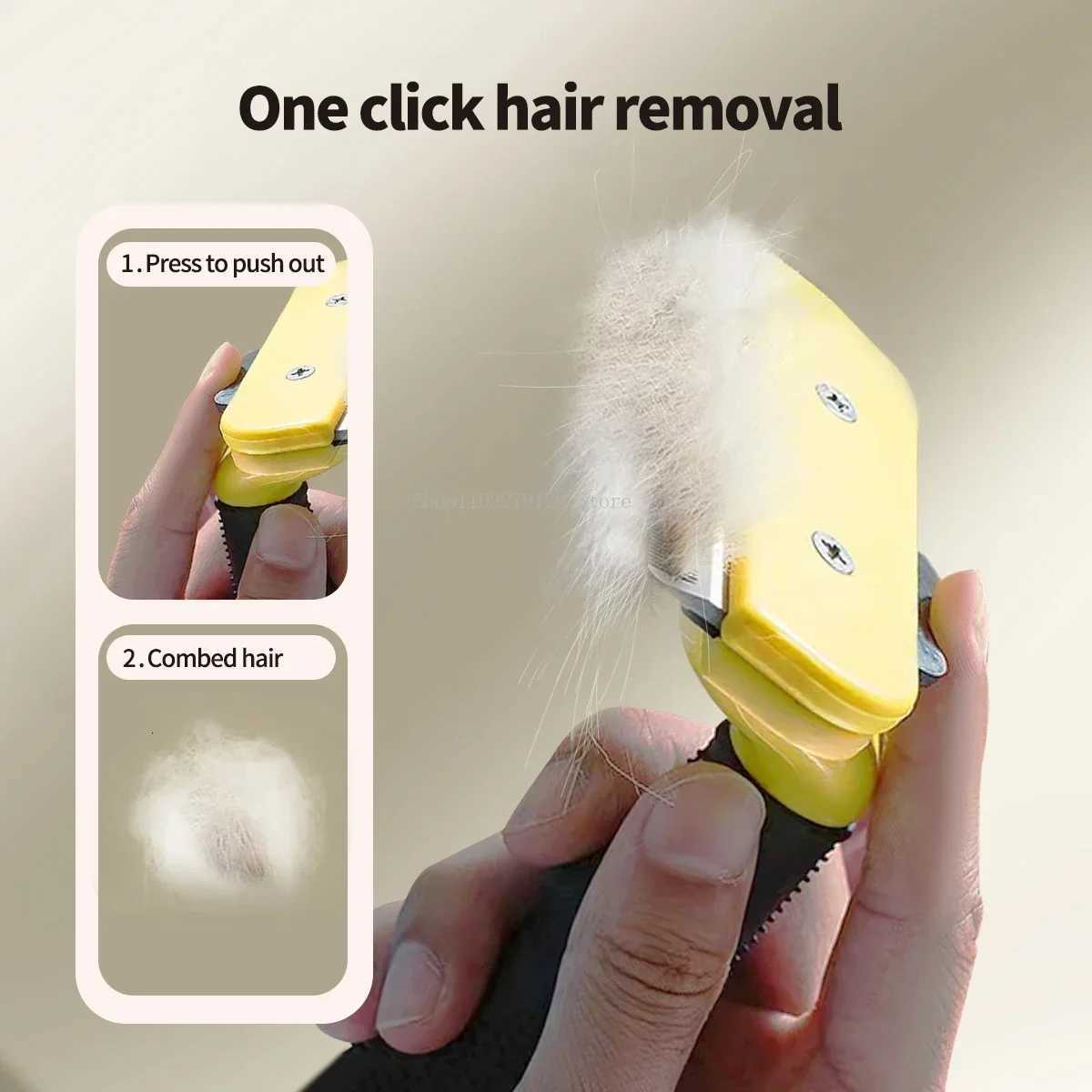 Furmines for Puppy Dog Hairs Brush Cat Grooming Comb Fur Removal Clipper Tools Animal Pets Supplies M251208 - view 6