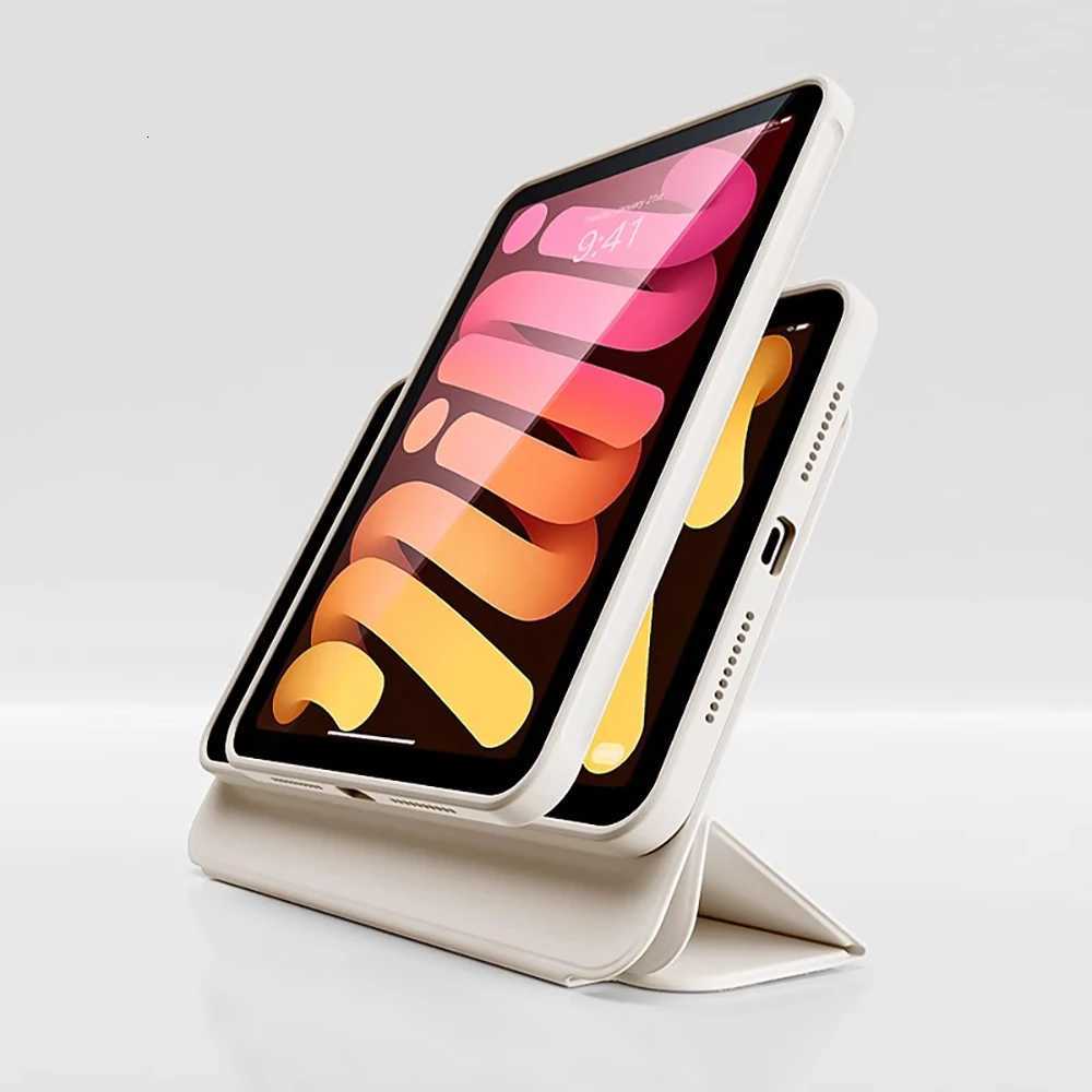 Magnetic Case For iPad Mini A17 Pro Case for iPad Mini 7 83 inch 2024 Tablet Case Smart Folding Folio Cover C251208