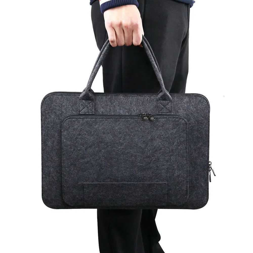 11/13/156/17 Inch Laptop Bag Felt Laptop Sleeve Notebook Computer Case Carrying Bag Pouch with Handle for Asus / LenovoT251208