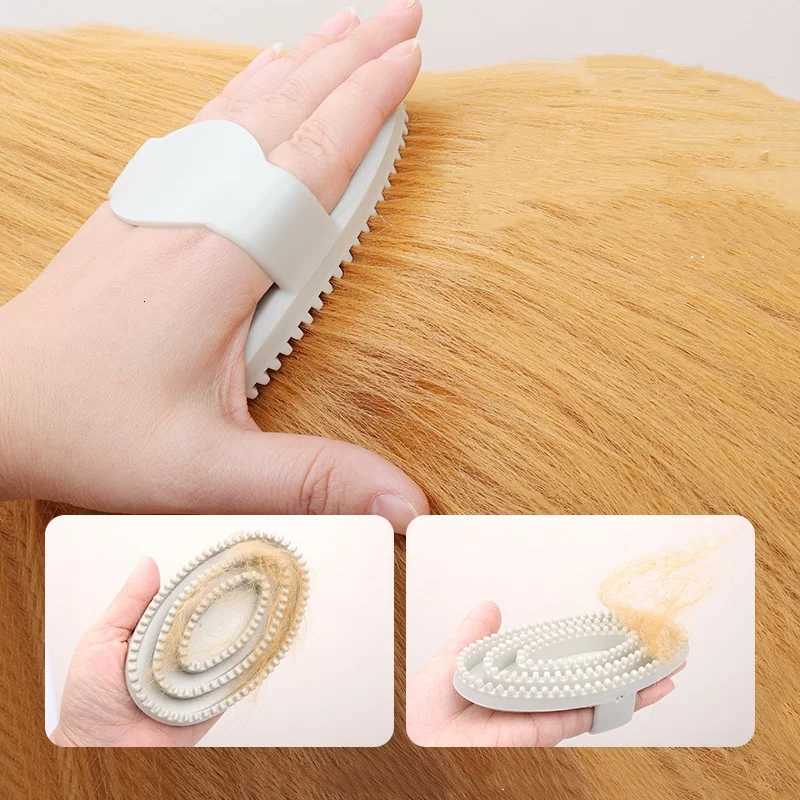 Fashional Puppy Wash Tools Flexible Pets Supplies Massage Rubber Bristles Curry Comb Dog Bath Brush Cat Massage Comb M251208 - view 7