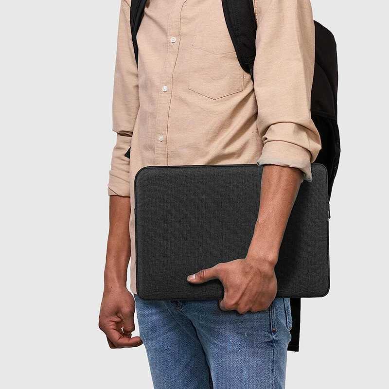 Portable Laptop Sleeve Bag Case Soft Cover 11 12 13 14 15 156 Inch for Macbook Huawei Xiaomi HP Dell Lenovo Laptop HandbagT251208