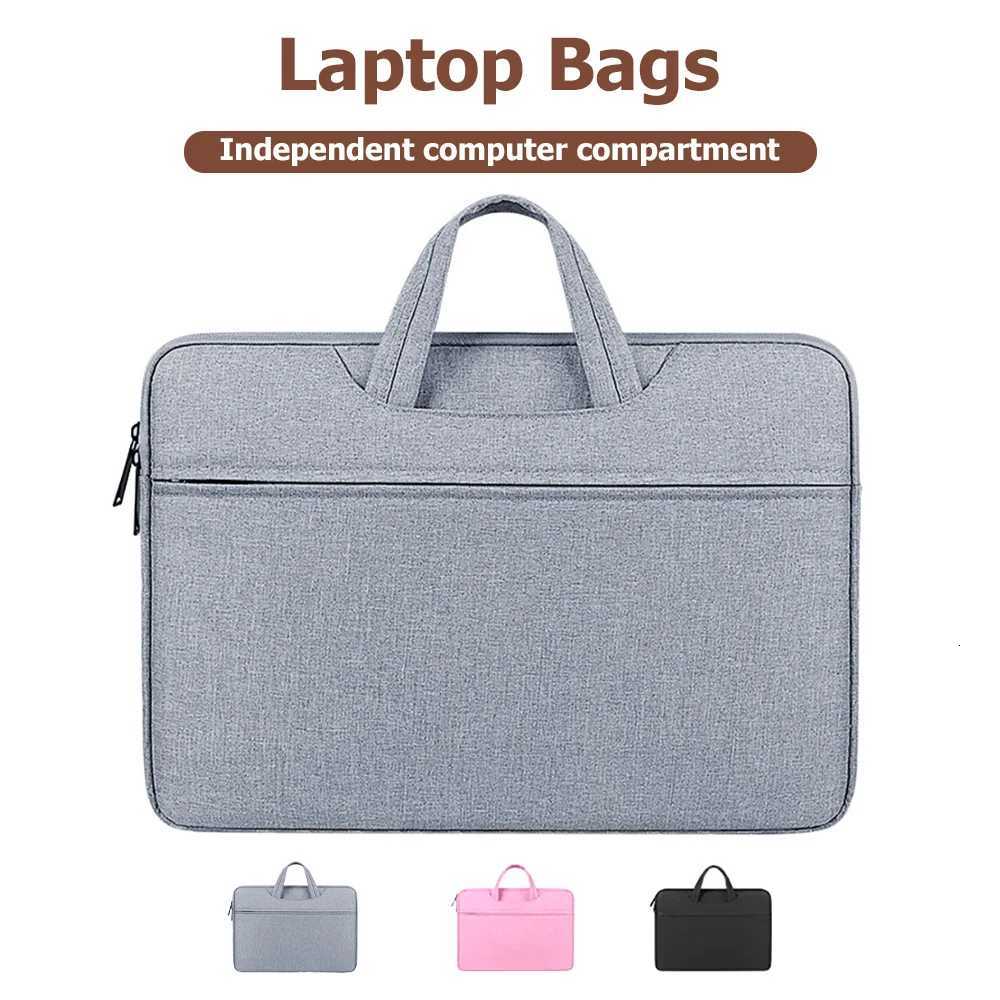Portable Shockproof Handle Bag Laptop Sleeve Case for Macbook Air 11 12 13 15 In M4 M3 M2 M1 Chip Mac Book Pro Cover AccessoriesT251208