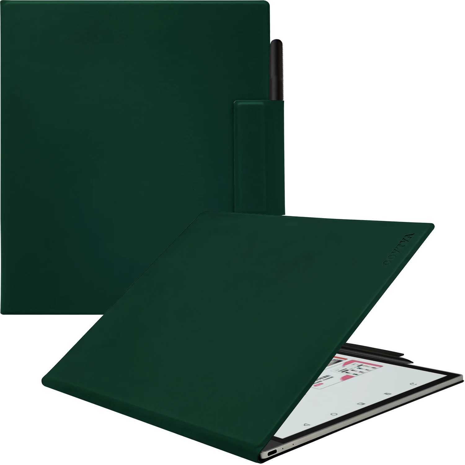 Magnetic Case for Boox Tab X C 133 tra-Thin Lightweight Leather Cover with Magnetic Pen Buckle Auto Sleep/Wake C251208