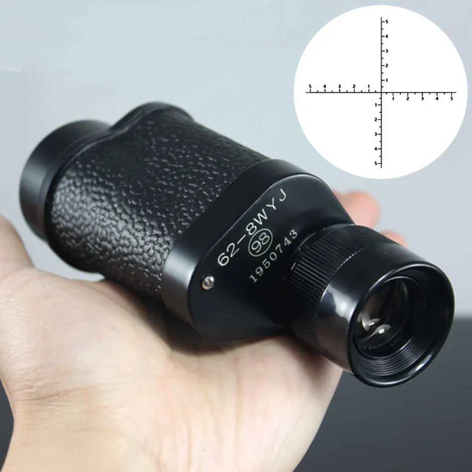 8x30 Hunting Monocar Telescope Professional Bino Rangefinder Distance Meter Night Vision Camping Equipment Fishing Tools C251208