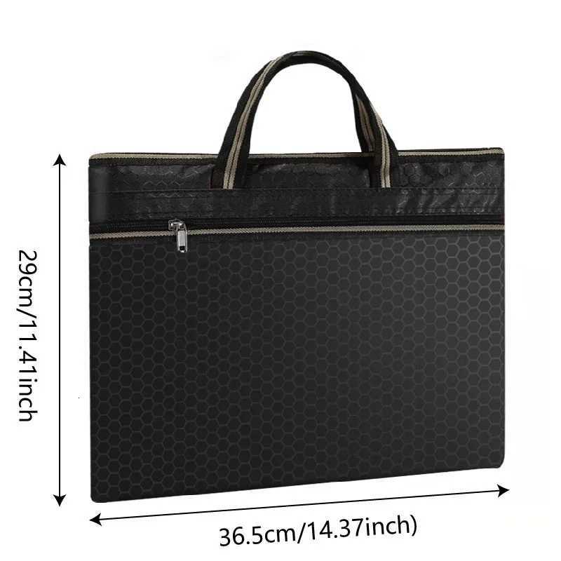Large Capacity Briefcases Handbag Document Laptop Organize Pack Book Business IPAD Electronic Storage Pouch Supplies AccessoriesT251208