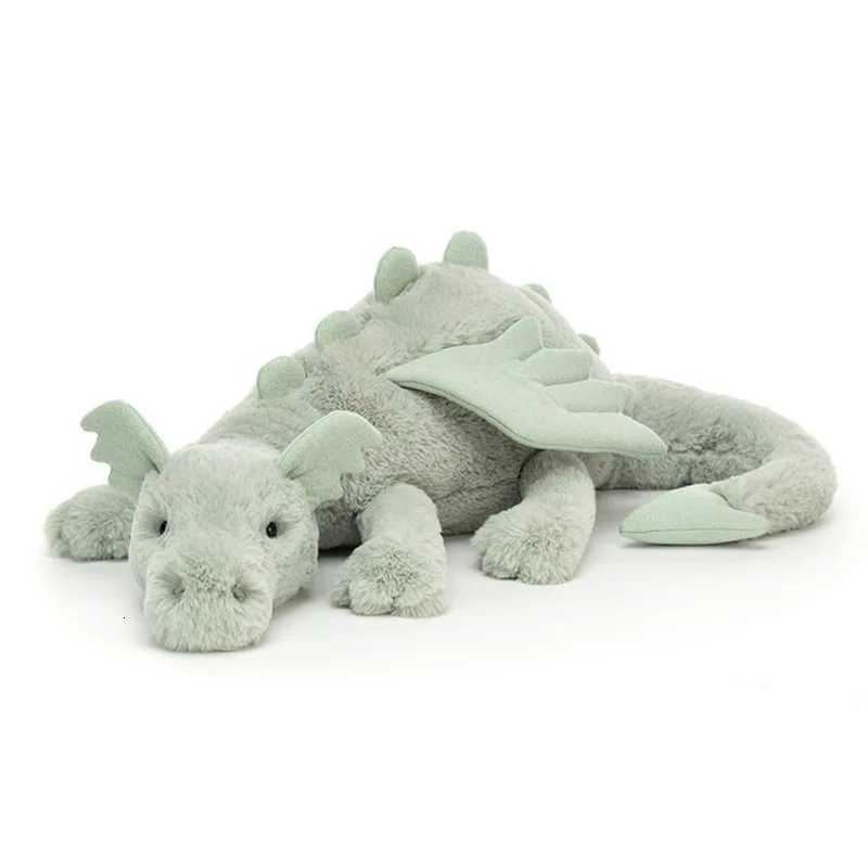 Large Size Plush Sky Flying Rainbow Dragon Toy Soft Stuffed Animal Pillow Fun Lazy Snow Dragon Gift for Kids And AdultsXJ251208 - view 4