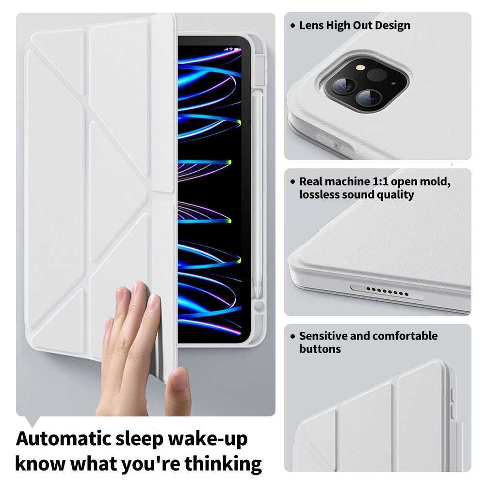For iPad Magnetic Case for IPad 11th A16 Pro Air 13 11 M3 M2 M4 Funda Cover For iPad 2025 129 9 8 7 6 5 4 10 Th Mini 7 6 Case C251208