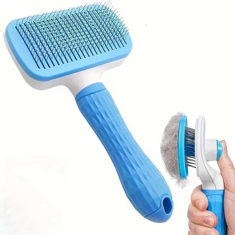 Brush - Effective Shedding Control Gentle Deshedding Comb for Dogs Cats Long Hair Grooming Daily Use Bathing M251208 - view 1