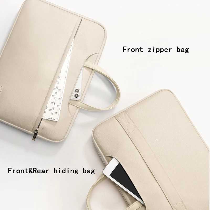 Notebook Pouch Laptop Bag Women Elegant 133 14 16 Inch Portable Laptop Sleeve Macbook Pro Case Handbag Briefcase Bag TravelT251208