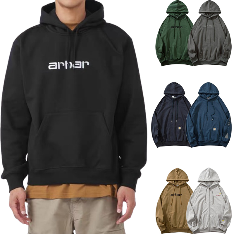 carharrette mens designer hoodie men hoodies designer for men hoody mens clothes zip up pull homme sweatshirt graphic jacket pull Streetwear hoody pullover carh