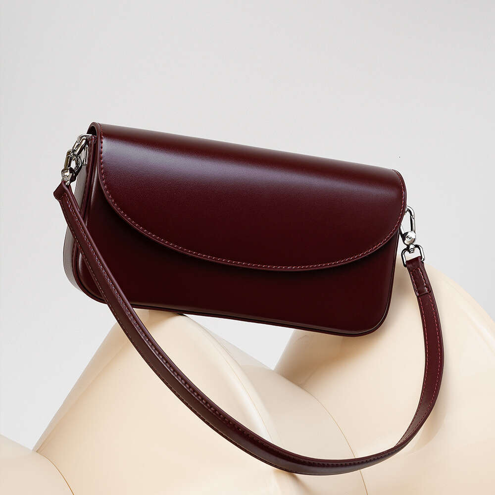 Designer Shoulder Totes Hobo Designer Trendy Fashion Korean Version Versatile Commuter Crossbody Handbag Single Genuine Leather Women S Simple Small S