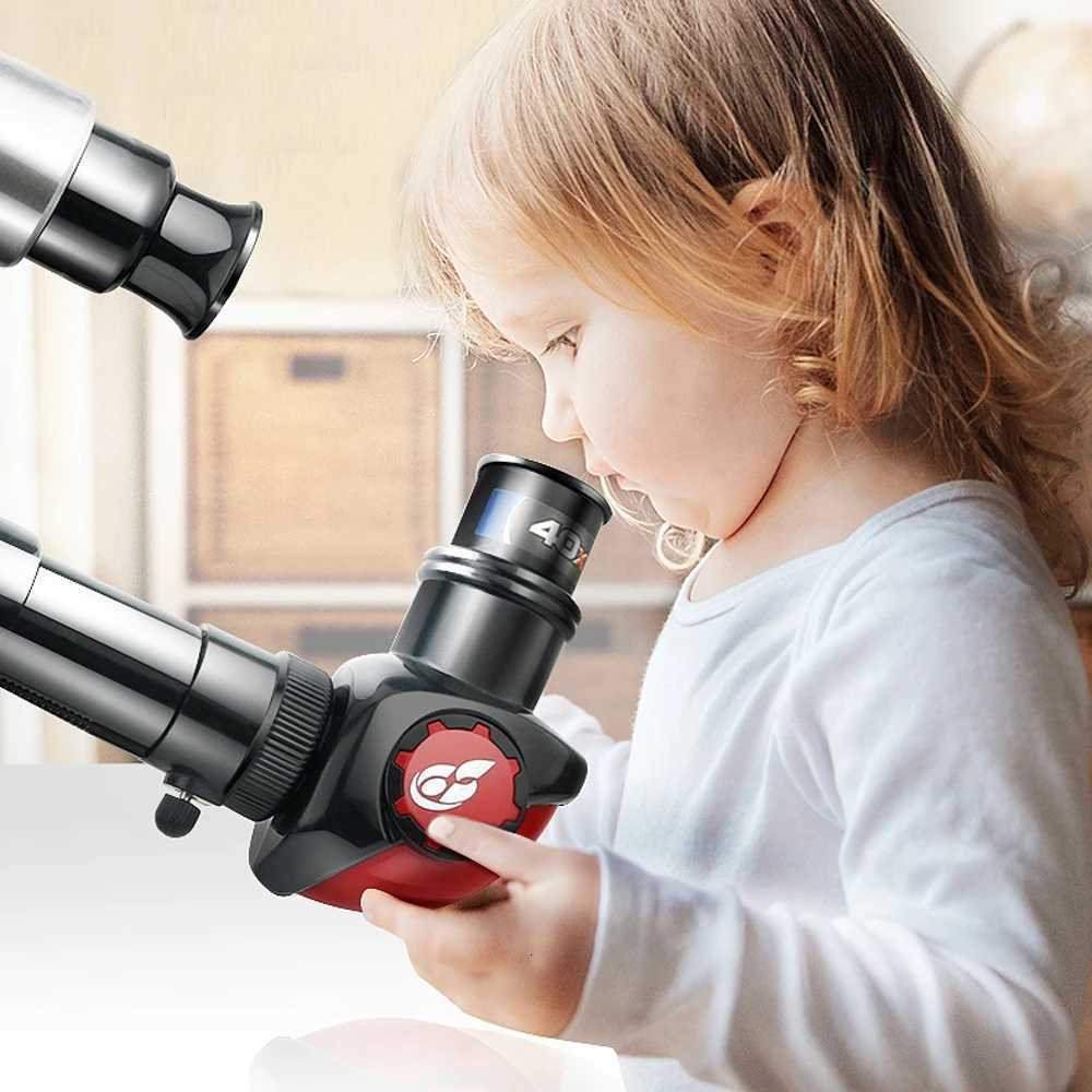 Outdoor Telescope High Clear Astronical Refracting Telescope Science Teaching Toy with 20X 30X 40X Magnification Eyepieces C251208