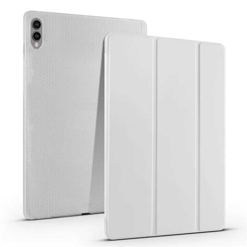 For Galaxy Tab S11 Case with Pencil Holder Folding Stand Soft Back Cover for Tab S11 SM-X730/SM-X736 Tablet Case C251208