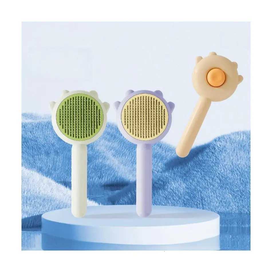 1 Pcs Dog Cats Needle Hair Comb Hair Remover Hairs Comb Pets Smoothing Floating Removal Woolen Goods Pet Cat Comb Specific Brush M251208 - view 7