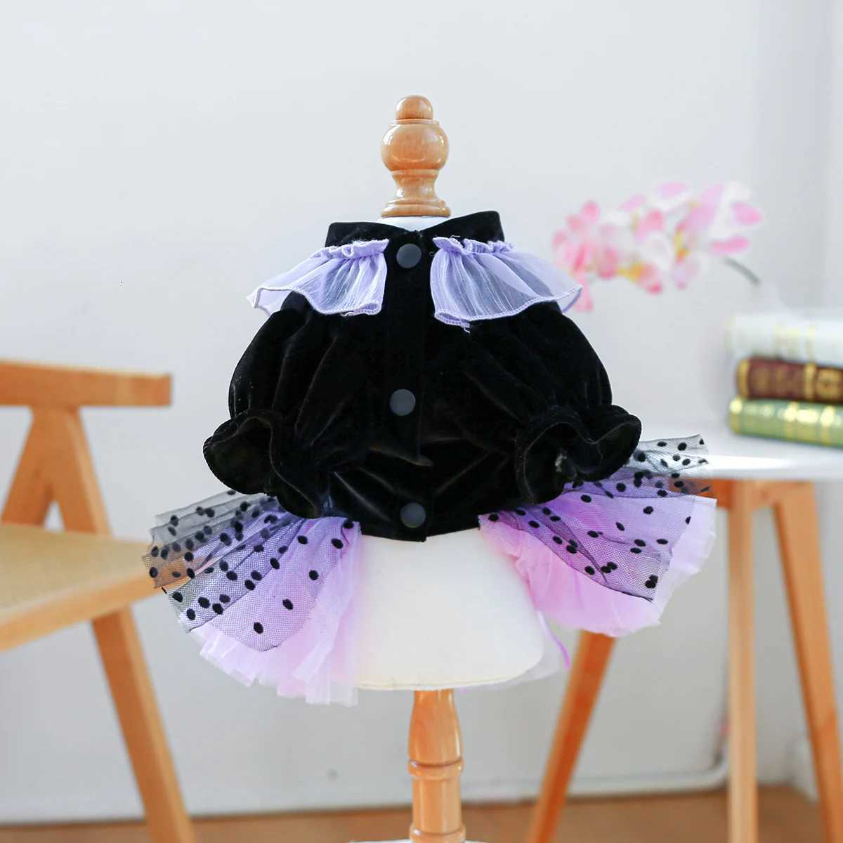Magic Elf Tutu Pet Clothes Dog Cat Haute Couture Wedding Dress Princess Dress M251208