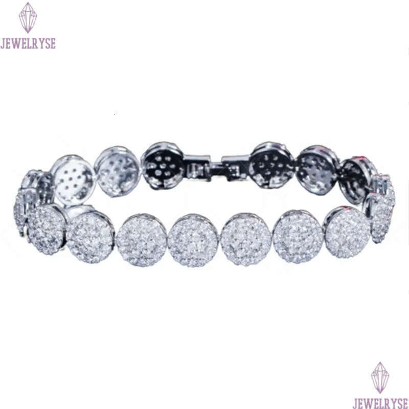 luxurious charm 18k gold bracelet designer for woman AAA cubic zirconia chian silver diamond wedding engagement bride bracelets fashion jewelry women 