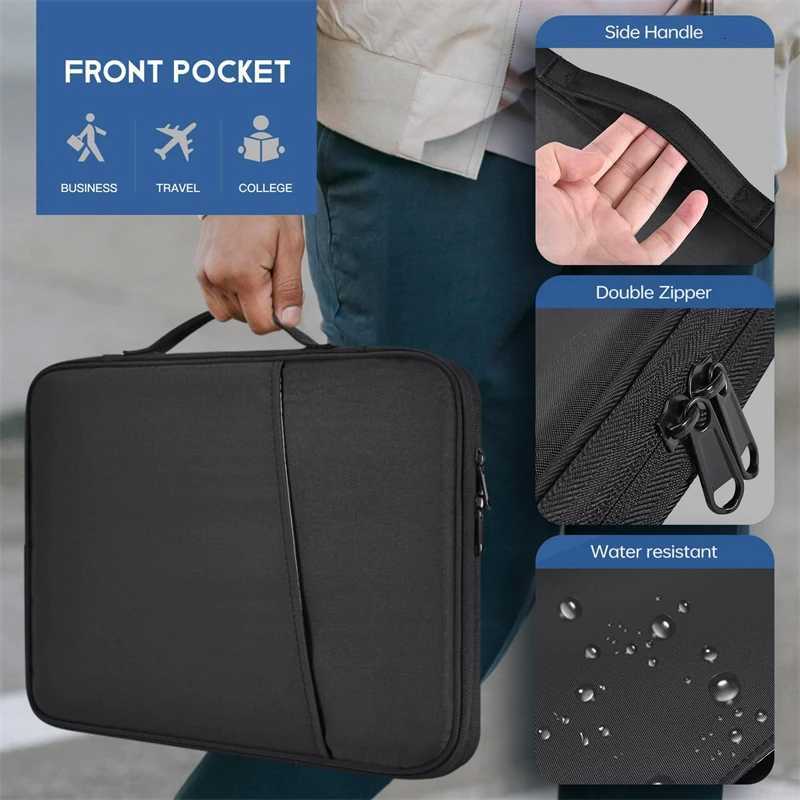 Portable Shockproof Handle Bag Laptop Sleeve Case for Macbook Air 11 12 13 Inch M4 M3 M2 M1 Chip Mac Book Pro Cover AccessoriesT251208