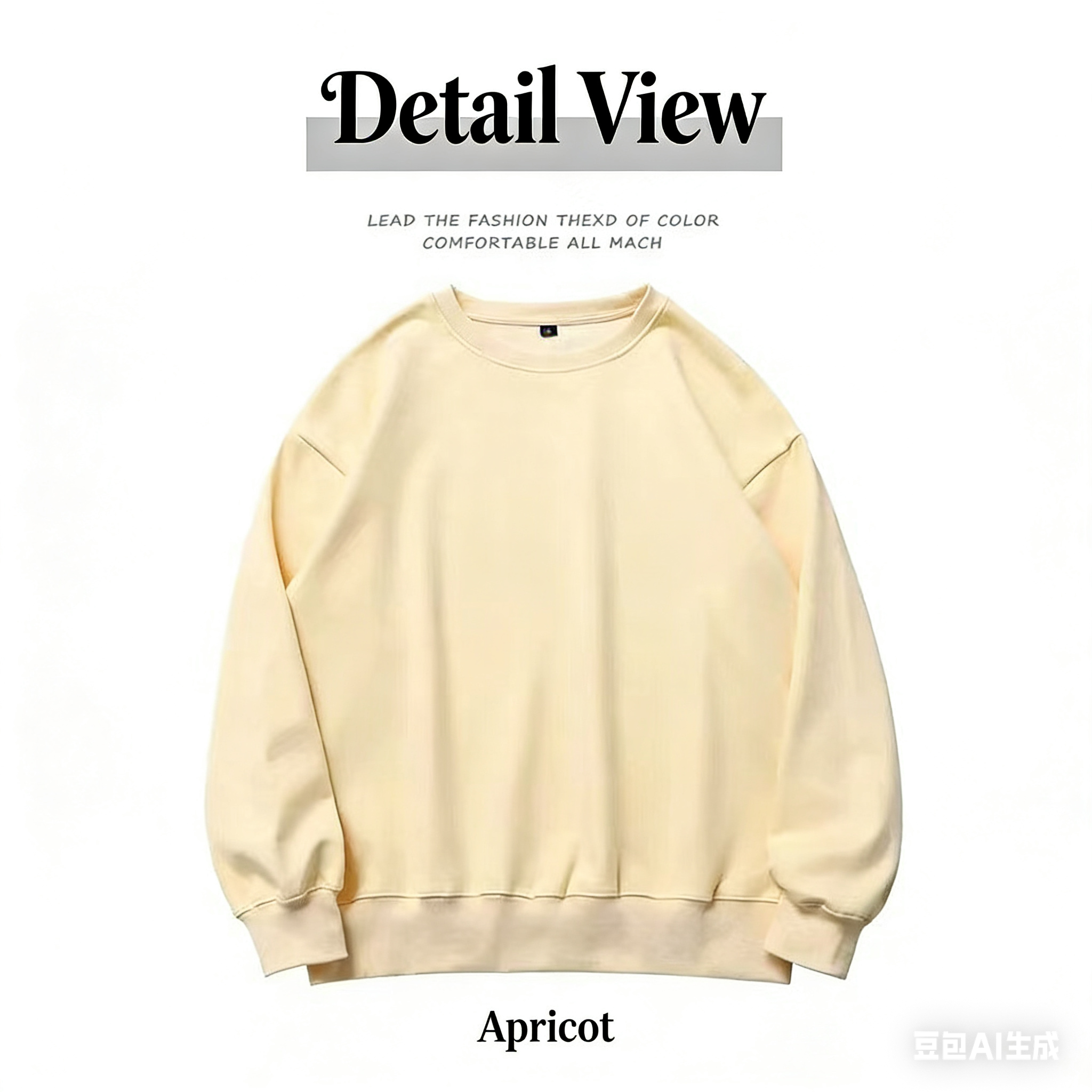 Men's 500g Heavyweight Baby Fleece Hoodie: Ultra-Soft Lined Thickened Crew Neck Loose Solid Color Pullover for Winter & Autumn Layering/Outerwear
