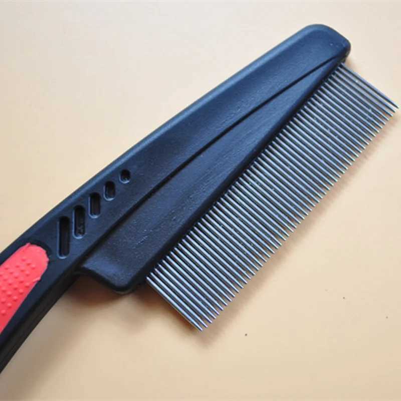 Hot Sale Pet Animal Care Comb Protect Flea Comb for Cat Dog Pet Stainless Steel Comfort Flea Hair Grooming Comb Dog Grooming M251208 - view 7