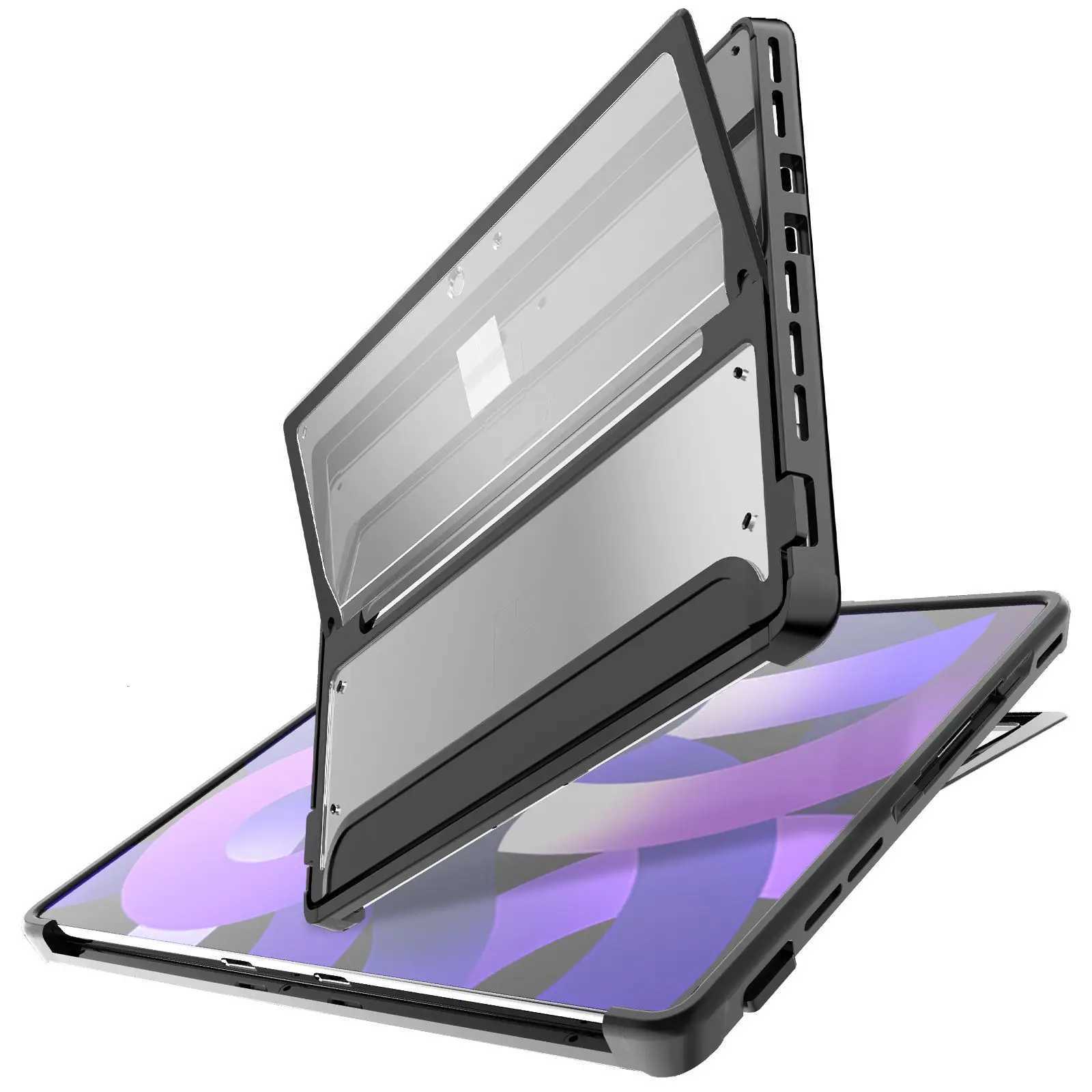 Case Cpatible with Type Cover Keyboard for Surface Pro 9/Pro 9 5G 2022 13Shockproof Rugged Hard Cover Clear PC Back C251208