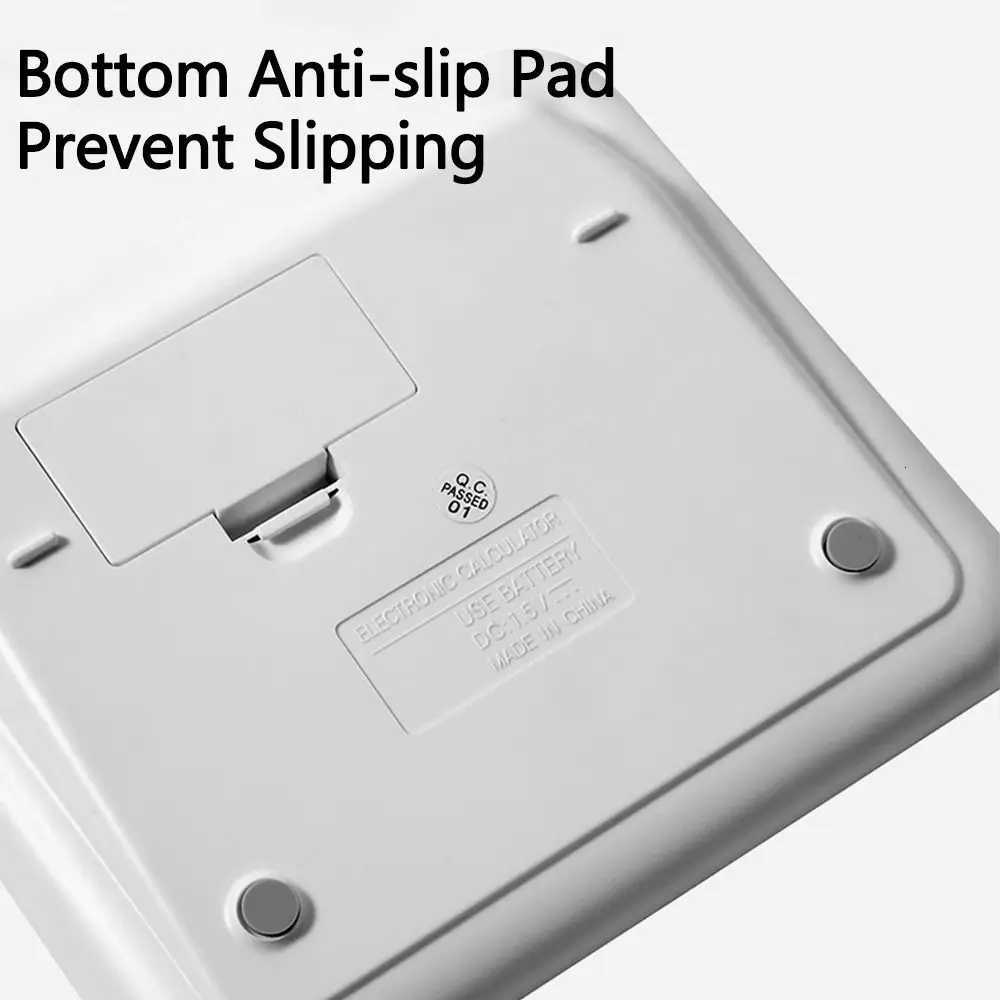 Cute 12 Digits Calcator Easy To Use Portable Finance Calcator Battery Operated Anti-slip Pad Student Calcator He Use H251208