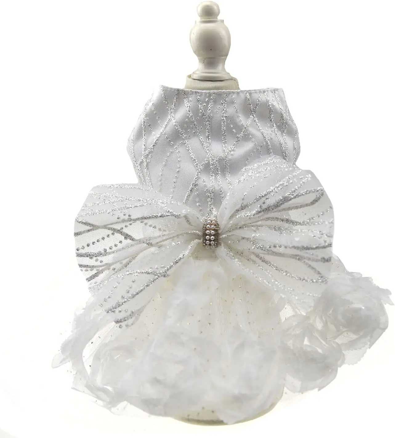 Dog Dress for Small Dogs Prom Party Princess Wedding Dresses Luxury Design Girl Dog Clothes Pomeranian Puppy Cat Costume Outfits M251208