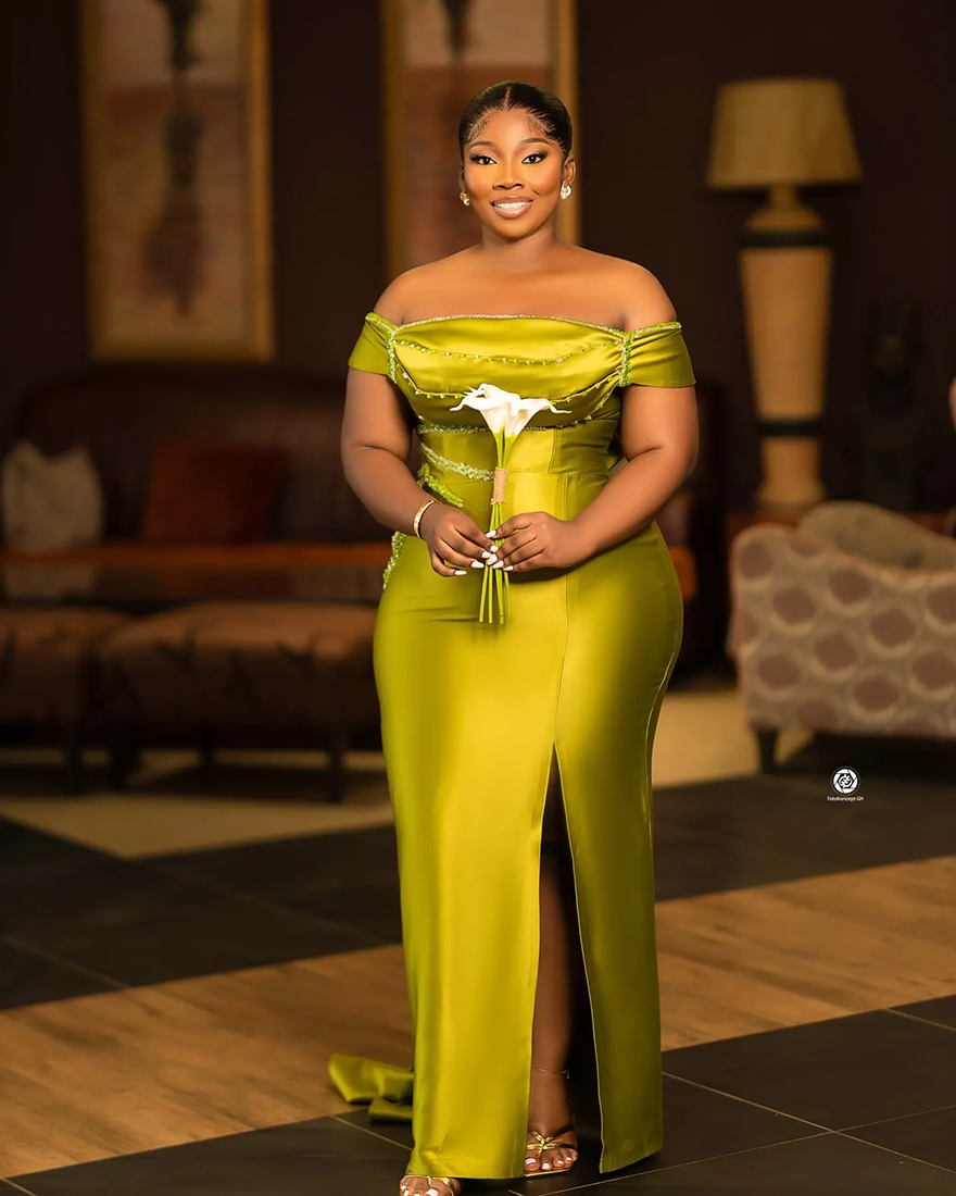 2026 Green Sheath Bridesmaid Dress Beaded Floor Length Brithday Evening Formal Party Prom Gowns Dresses ZJ069