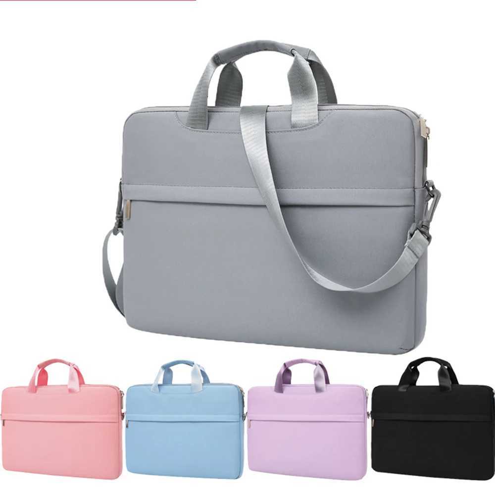 Laptop Bag Shoulder Handbag For MacBook Air Pro 16 Case For Xiaomi Dell HP 11 13 14 15 156 inch Business Briefcase Laptop CoverT251208