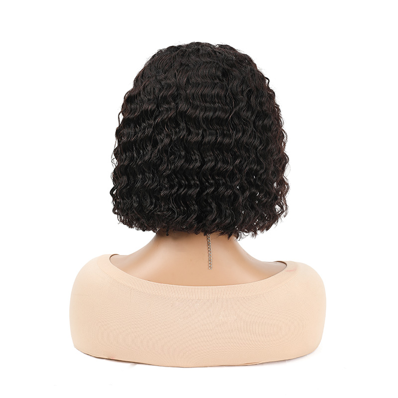 Elegant Curly Wigs Made from Pure Real Hair Perfect for Any Occasion H2410-deep