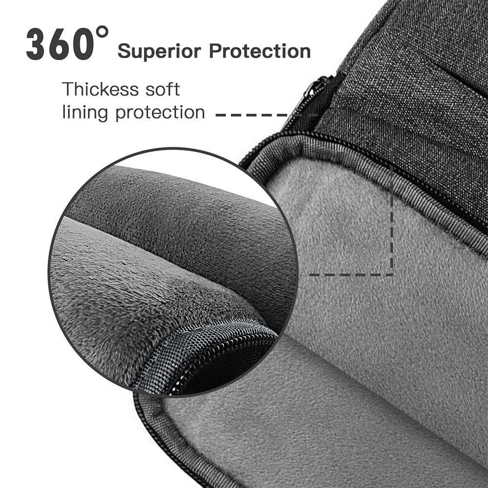 Laptop Sleeve Case Notebook Sleeve 14 156 Inch Laptop Bag For Macbook M1 Air Pro HP Acer Xiami Huawei Lenovo Computer BriefcaseT251208