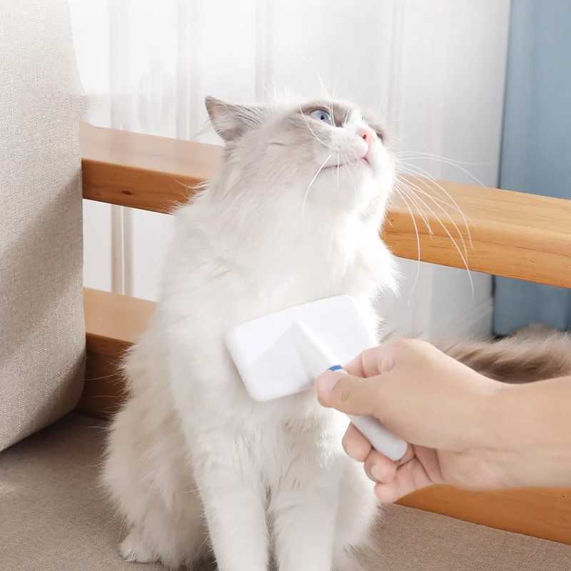 Pet Grooming Comb Brush - Cat Dog Needle Hair Remover Small Dog Grooming Tool Puppy Cat Comb for Pet Care M251208 - view 5