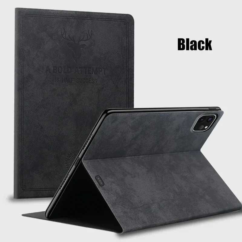 2025 Hot Premium Deer Case for IPad Pro M5 13 11 Inch M4 11th Gen A16 Air 7 6 M3 M2 Smart Leather Hard PC Back Tablet Funda C251208