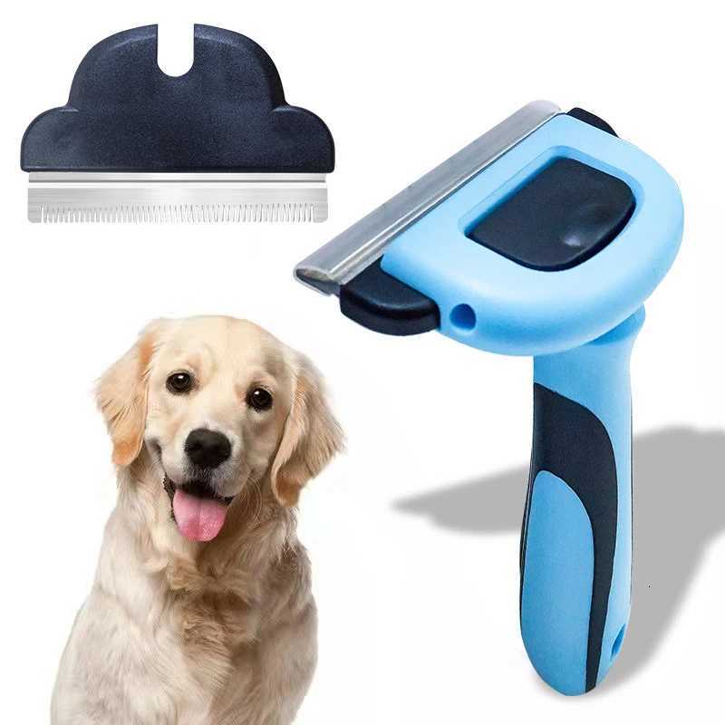Combs Dog Hair Remover Cat Brush Grooming Tools Pet Detachable Clipper Attachment Pet Trimmer Combs Supply Furmins for Cat Dog M251208