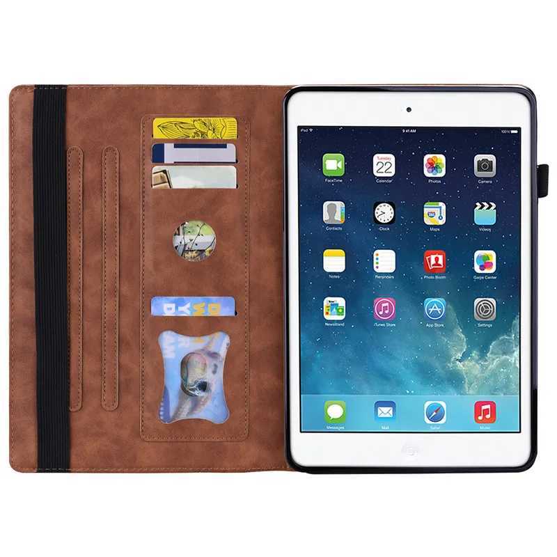 For iPad 10th 9th Generation Case Luxury Wallet Stand Tablet For Funda iPad 102 97 iPad 10 9 8 7 6 5 Air 1 2 Case Cover Coque C251208