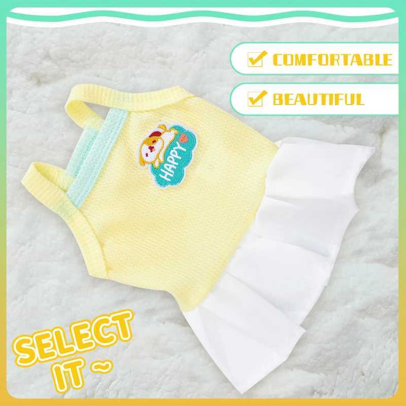 Pet Clothing Spring Summer Thin Dog Dress Cat Dress Pet Clothing Chihuahua Yellow Princess Dress Clothing Cute Puppy Clothing M251208