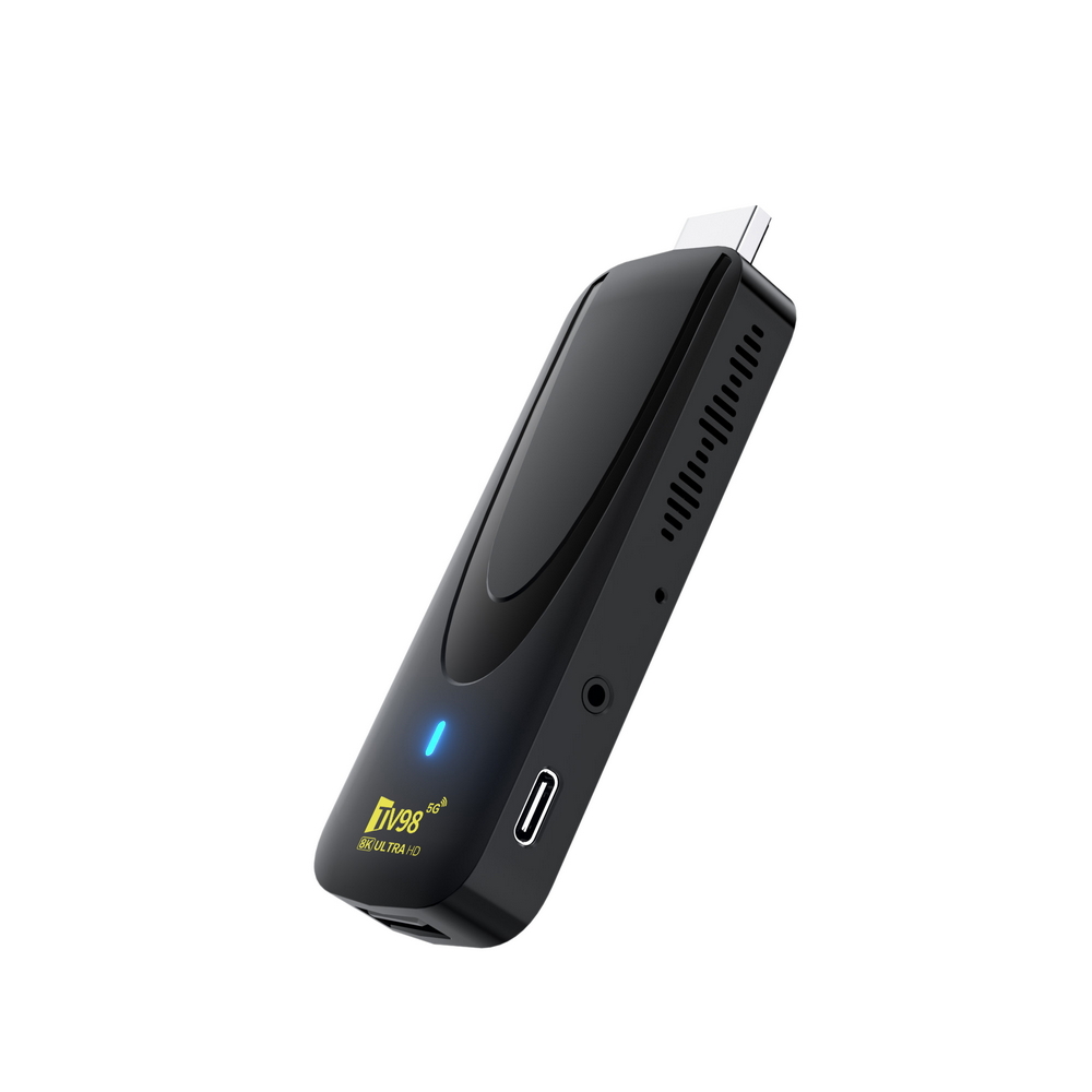 TV98 ATV X7 TV Stick 2GB 16GB Android 14.0 Allwinner RK3518 Quad Core Wifi 4G 5G BT5.0 Voice Remote Smart Assistant HD 4K 8K