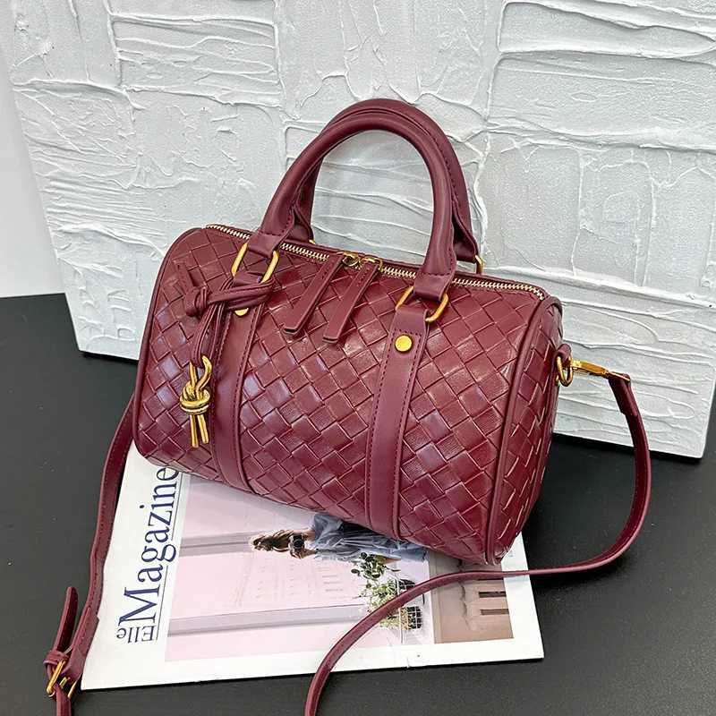 2025 New Wens Large Capacity Bag - Trendy Weaving Design Fi Versatile Cmuter Shoder Handbag Y251208