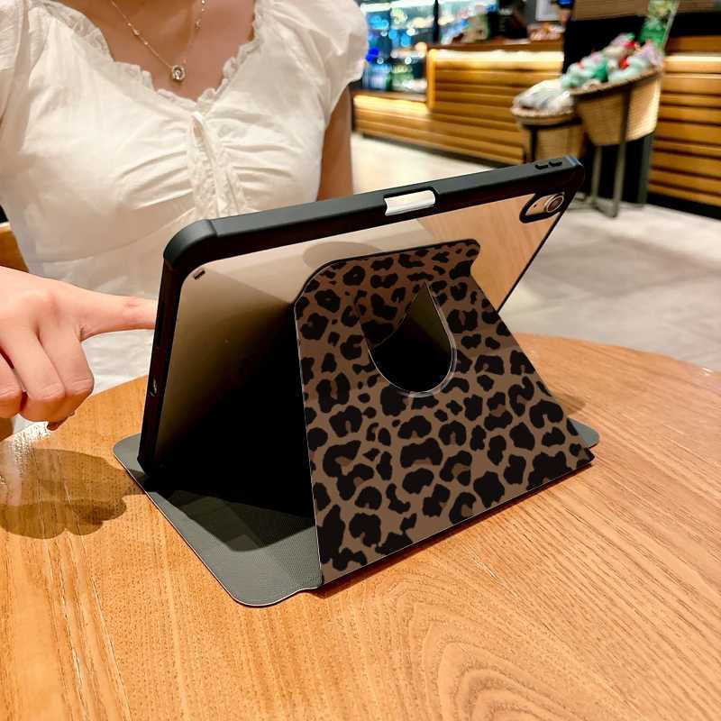 Classic brown/ leopard case for iPad pro 10/11-Inch 2020/6th/7th /8th /Air 3rd/Air 4th/9th gen/Air 5th Gen 2022/Air 11 C251208