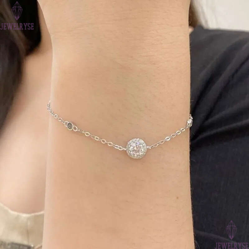 trendy s925 sterling silver bracelet designer woman diamond heart square womans butterfly link chain 5A cubic zirconia love charm bracelets chains jew