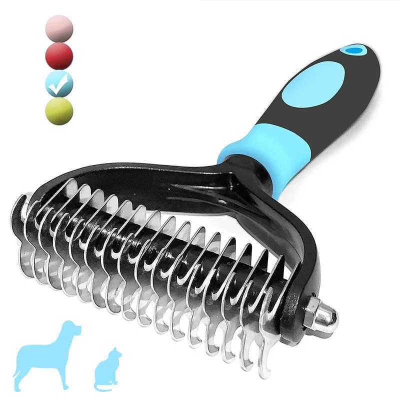 Professional Dog Brush Dog Grooming Comb Removes Hairs Cats Dogs Animal Hair Brush Dog Accessories Pet Items M251208 - view 1