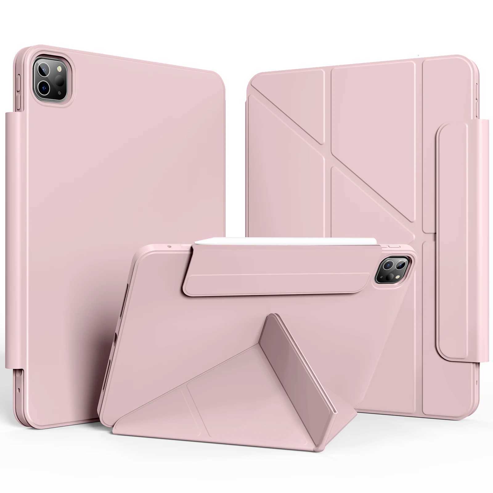 ZOYU Case iPad 10 Air 11 4/5 109 Pro 11 13 2024 Detachable Y-Shaped Folding iPad 102 7/8/9th Gen Rotate 360Detachable Cover C251208