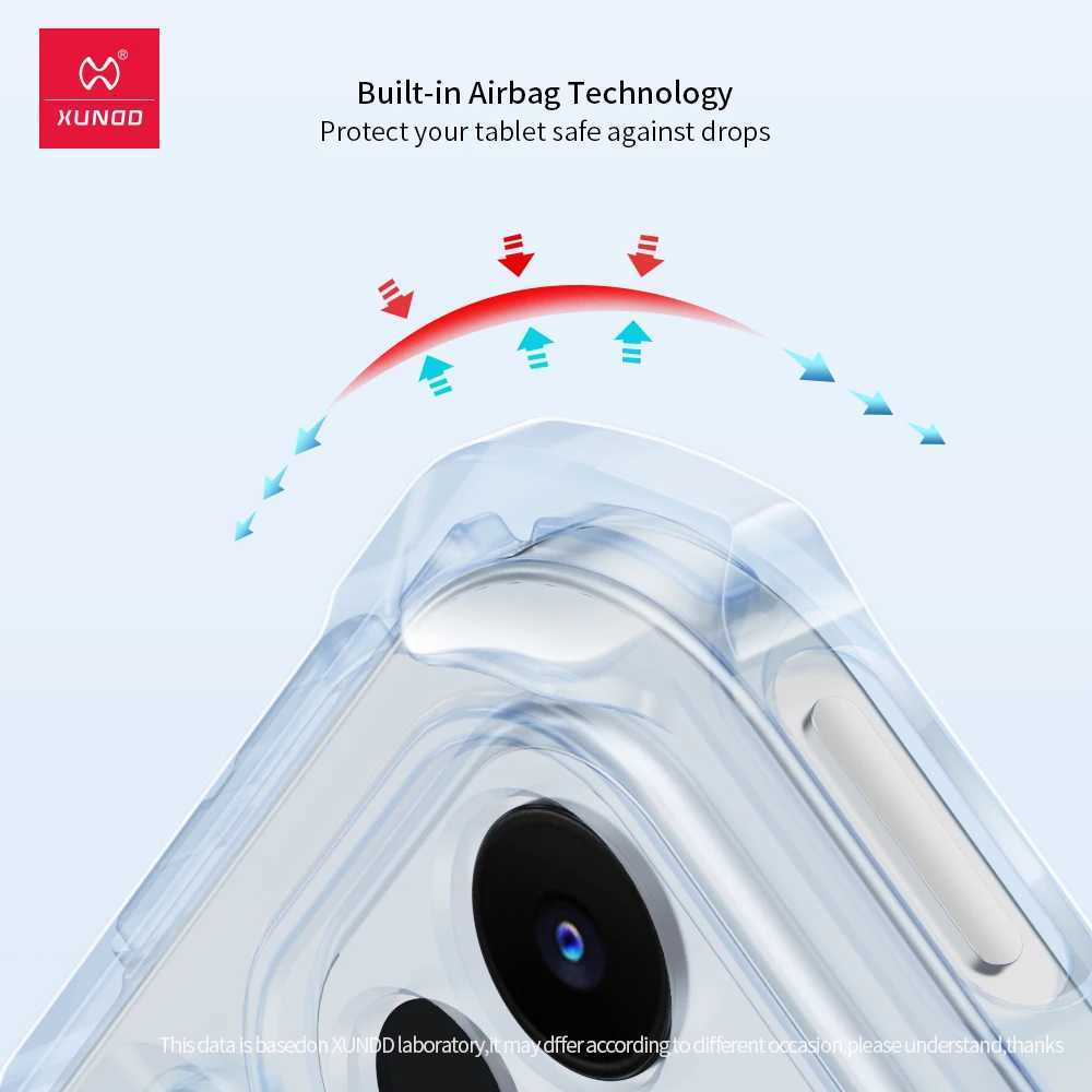 Xundd For iPad Pro 11 inch 13 inch Tablet Cover For iPad Air 11 13 Case with Folding Invisible Magnetic Bracket Holder Case C251208