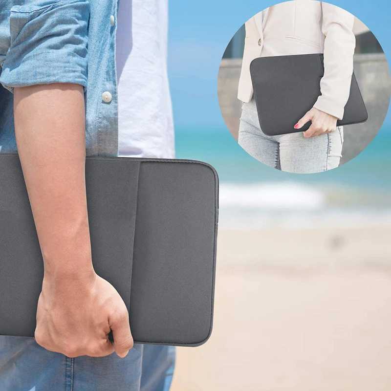 Laptop Bag Sleeve Case Cover Soft Notebook Pouch For Macbook Air Pro Huawei Xiaomi Lenovo HP Dell Asus 11 12 13 14 15 156 inchT251208