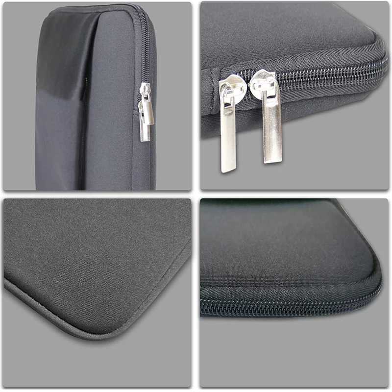 Laptop Bag Sleeve Case Cover Soft Notebook Pouch For Macbook Air Pro Huawei Xiaomi Lenovo HP Dell Asus 11 12 13 14 15 156 inchT251208