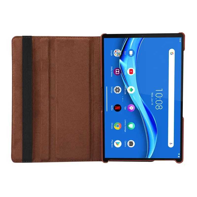 Tablet Funda For M10 HD tbx306f Case 360 Rotating PU Leather Stand Cover For Tab M10 HD Case Gen 2 TB X306F X306X C251208