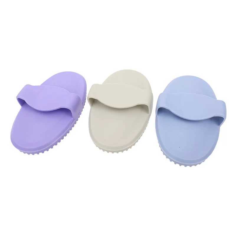 Fashional Puppy Wash Tools Flexible Pets Supplies Massage Rubber Bristles Curry Comb Dog Bath Brush Cat Massage Comb M251208 - view 3