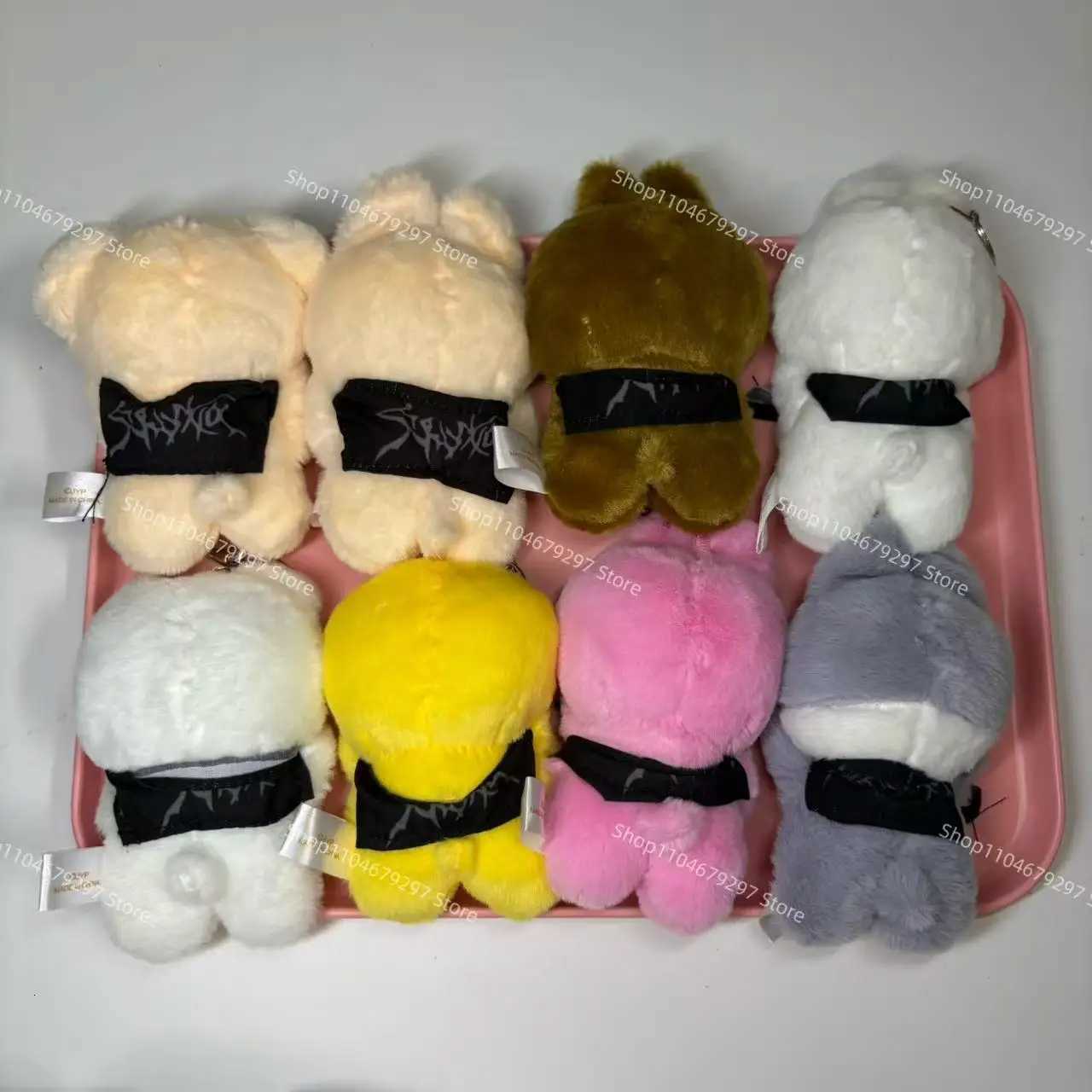 Stray Kids plush keychain magnetic suction doll SKZ bean eye cape plush doll keychain KPOP bangchan felix SKZOO childrens toyXJ251208 - view 3
