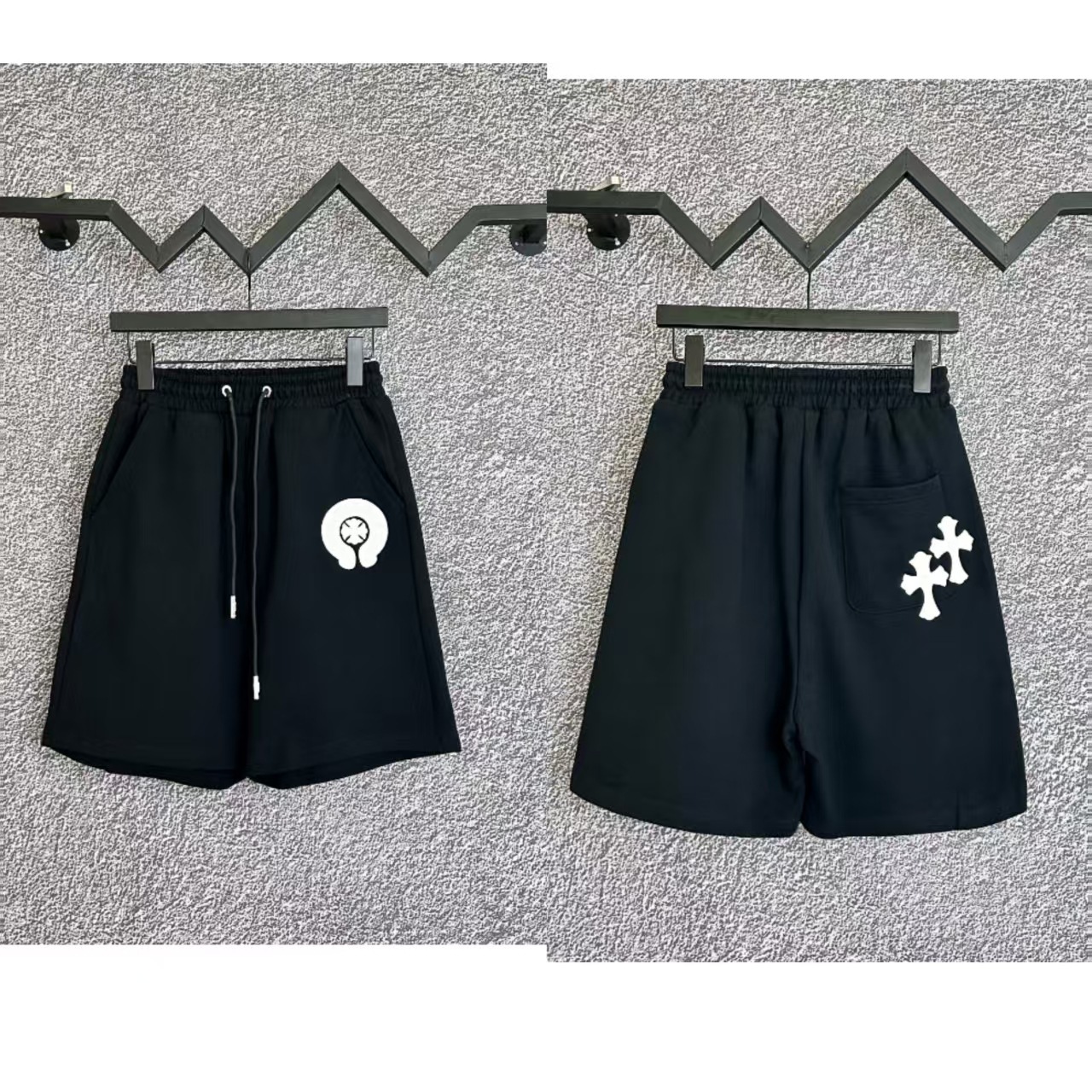 designer men shorts for women luxury 2025ss summer new cross straight casual five point unisex chorme chrime chrome hearts heartstshirt chromehearts