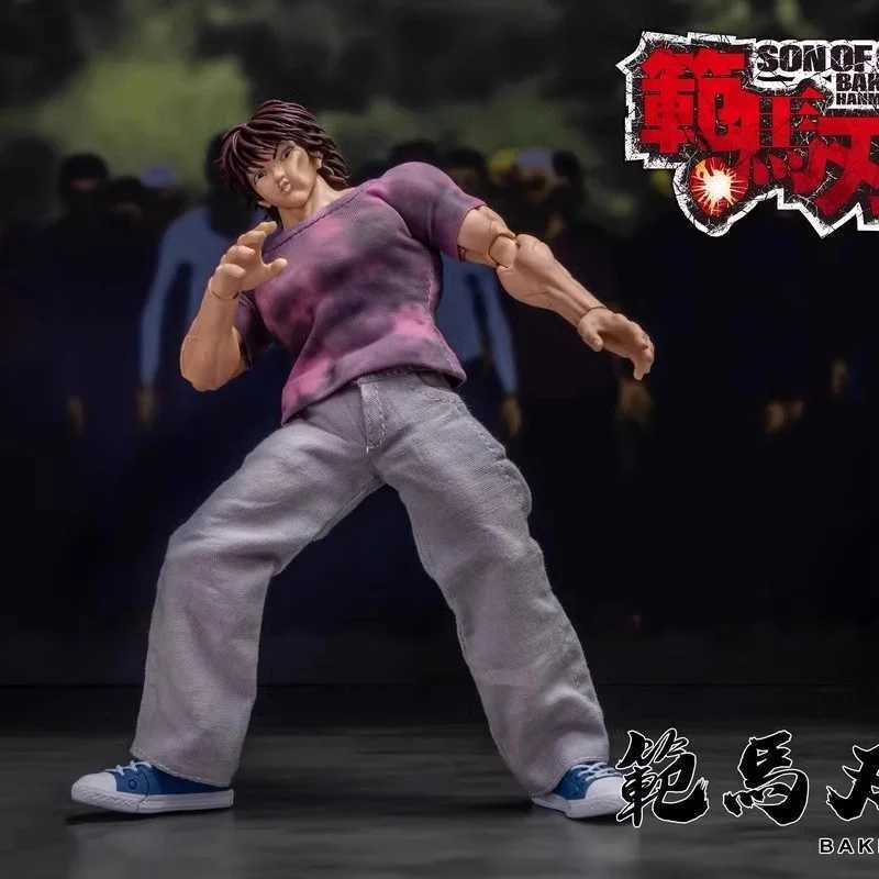 1/12 Scale Anime Baki Hanma Oni Action Figure Real Man Assembly Model Figurine Office Desktop Decoration Ornaments BoyS GiftsXJ251206
