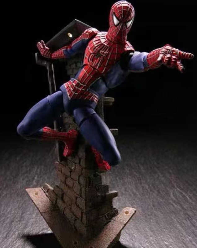 Action figure Peter Parker Spider man Yamaguchi Spiderman action model components L251208